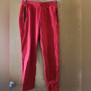 Sports Illustrated Swim Red Track Pants Relaxed Fit